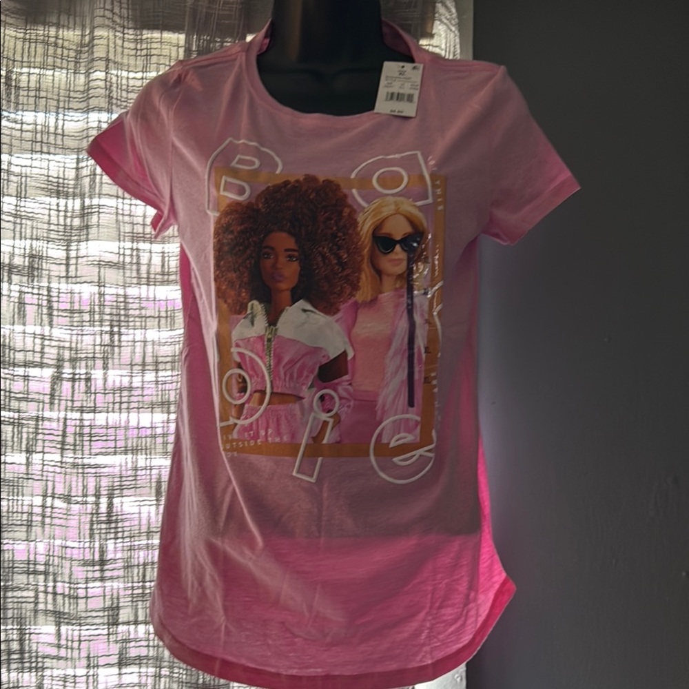 Barbie Pink Graphic Short Sleeve Tee